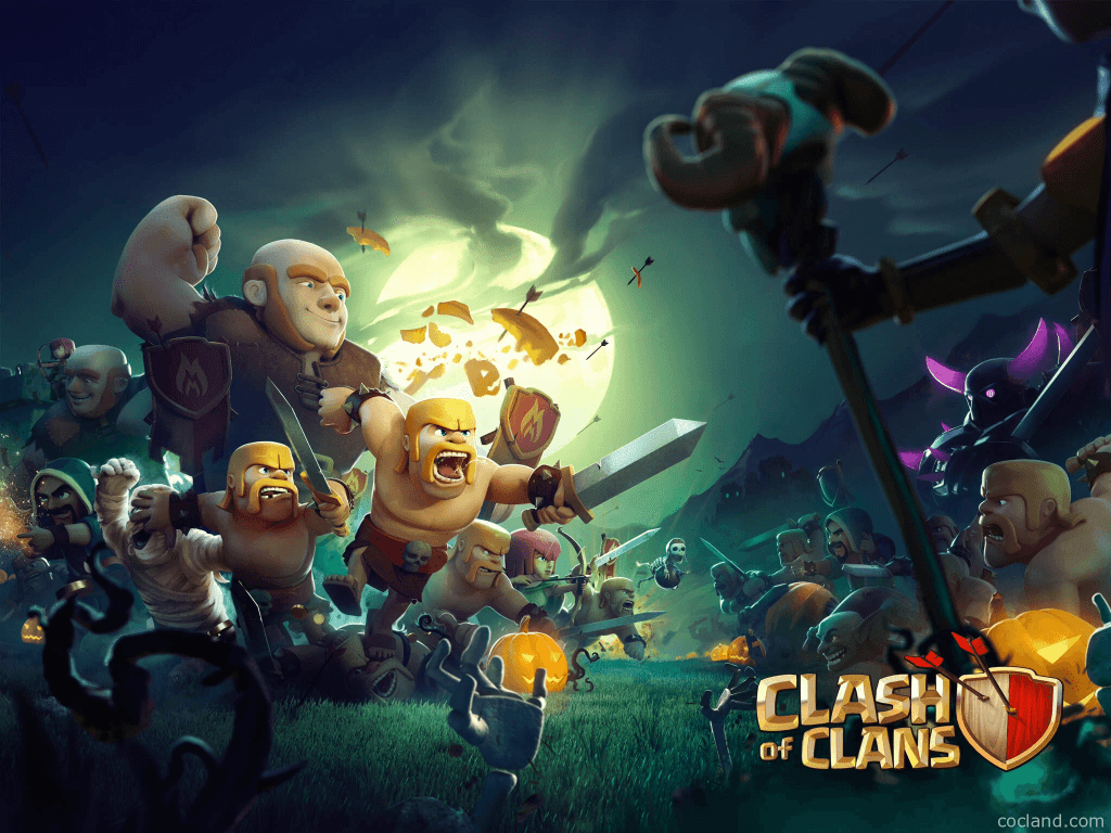 شرح عن لعبة كلاش اوف كلانس 1 - Clash of Clans